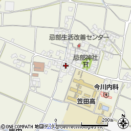 香川県三豊市豊中町笠田竹田243周辺の地図