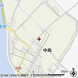 徳島県鳴門市里浦町粟津中島232周辺の地図