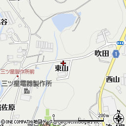 徳島県板野郡板野町犬伏東山周辺の地図