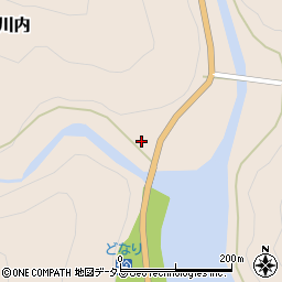 徳島県阿波市土成町宮川内苅庭3周辺の地図