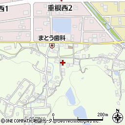 和歌山県海南市重根488-2周辺の地図