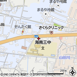 和歌山県海南市鳥居5周辺の地図