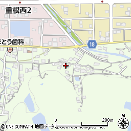 和歌山県海南市重根606周辺の地図