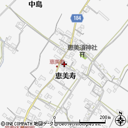 徳島県鳴門市里浦町里浦恵美寿232周辺の地図