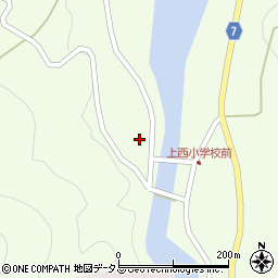 香川県高松市塩江町上西乙582-2周辺の地図