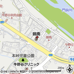 錦南遊園地周辺の地図