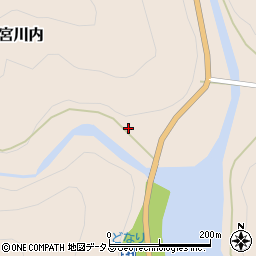 徳島県阿波市土成町宮川内苅庭周辺の地図
