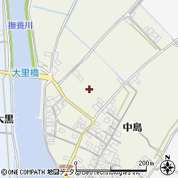 徳島県鳴門市里浦町粟津周辺の地図