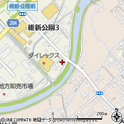 日本地研株式会社　山口支店周辺の地図