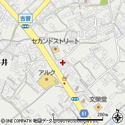 レピュート平井周辺の地図