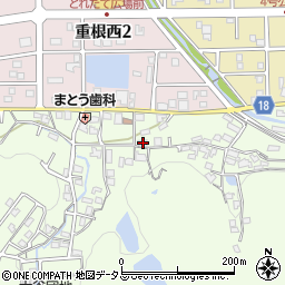 和歌山県海南市重根651周辺の地図