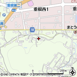 和歌山県海南市重根254周辺の地図