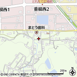和歌山県海南市重根445周辺の地図