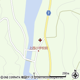 香川県高松市塩江町上西乙450-3周辺の地図