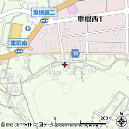 和歌山県海南市重根236周辺の地図