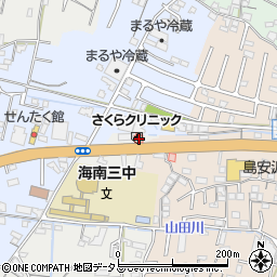 和歌山県海南市鳥居1周辺の地図