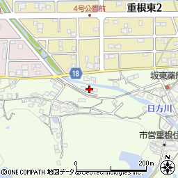 和歌山県海南市重根850周辺の地図