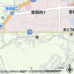 和歌山県海南市重根274周辺の地図