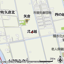 徳島県鳴門市大津町矢倉弐ノ越周辺の地図