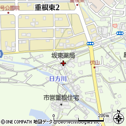坂東薬局周辺の地図