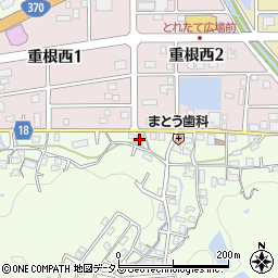 和歌山県海南市重根461周辺の地図