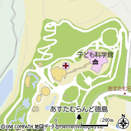 あすたむらんど徳島・プラネタリウム周辺の地図