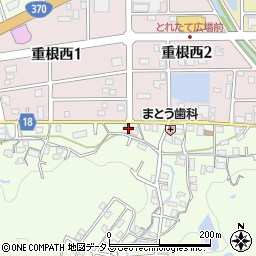 和歌山県海南市重根462周辺の地図