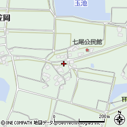 香川県三豊市豊中町笠田笠岡1499-1周辺の地図