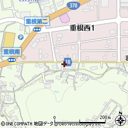和歌山県海南市重根278周辺の地図