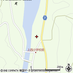 香川県高松市塩江町上西乙387周辺の地図