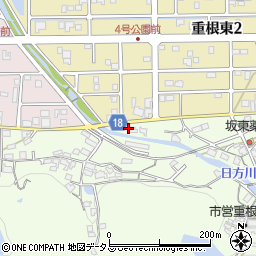 和歌山県海南市重根832周辺の地図
