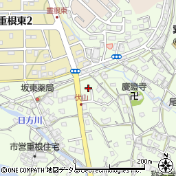 和歌山県海南市重根1051-5周辺の地図