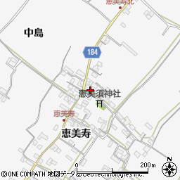 徳島県鳴門市里浦町里浦恵美寿212周辺の地図