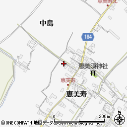 徳島県鳴門市里浦町里浦恵美寿100周辺の地図