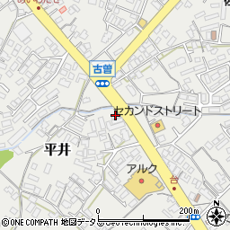 萩山口信用金庫平川支店周辺の地図