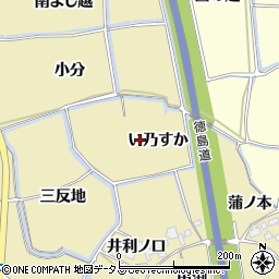 〒772-0044 徳島県鳴門市大津町大幸の地図