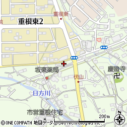 和歌山県海南市重根974-2周辺の地図