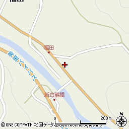 和歌山県海草郡紀美野町福田191周辺の地図