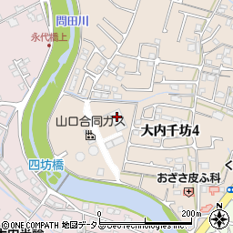 西日本液化ガス株式会社　防府支店山口営業所周辺の地図