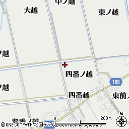 徳島県鳴門市大津町徳長四番ノ越7周辺の地図