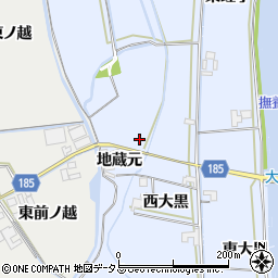 徳島県鳴門市大津町長江周辺の地図