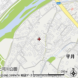 山口県山口市平井周辺の地図