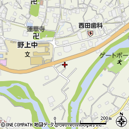 和歌山県海草郡紀美野町下佐々1014-6周辺の地図
