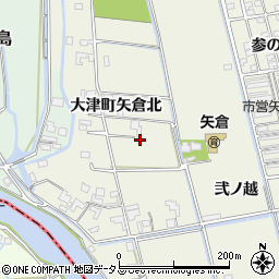 徳島県鳴門市大津町矢倉北40-2周辺の地図