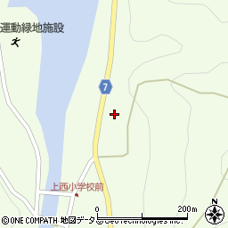 香川県高松市塩江町上西乙377周辺の地図