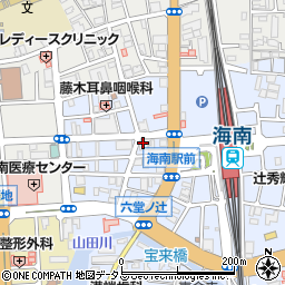 Ｇ・Ｅ・Ｓ海南駅前校周辺の地図
