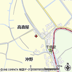 徳島県鳴門市大津町段関高森屋周辺の地図