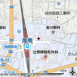 スペースＥＣＯ海南駅前第４駐車場周辺の地図