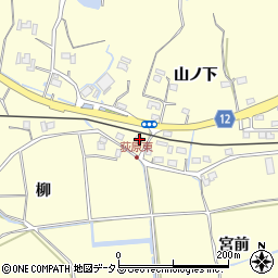 徳島県鳴門市大麻町萩原山ノ下61-2周辺の地図