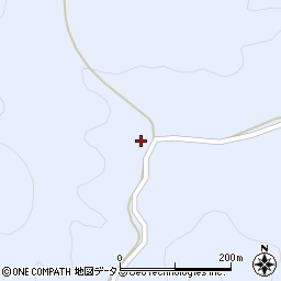 山口県美祢市大嶺町西分嘉木2000周辺の地図